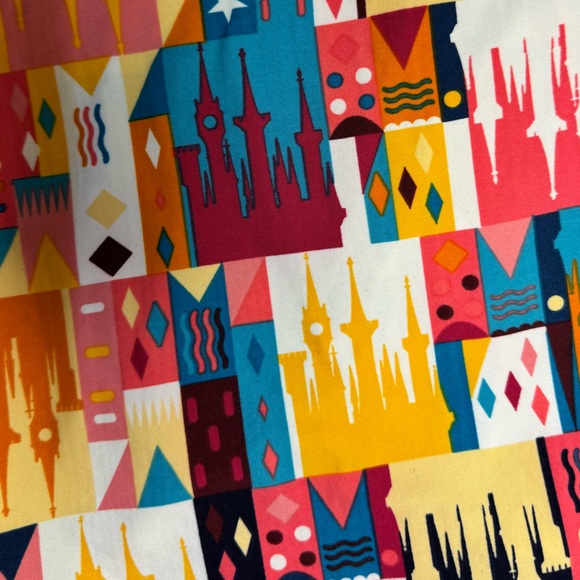 Lularoe Disney Castle Leggings - Picture 4 of 4